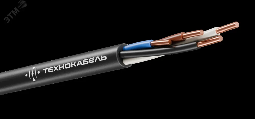 Кабель силовой ВВГнг(А)-LSLTx 4х1.5 ок(N)-0.660 ТРТС
