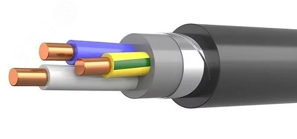 Кабель силовой ВБШвнг(А)-LS 3х1,5 ок (N PE)-1,0 ТРТС