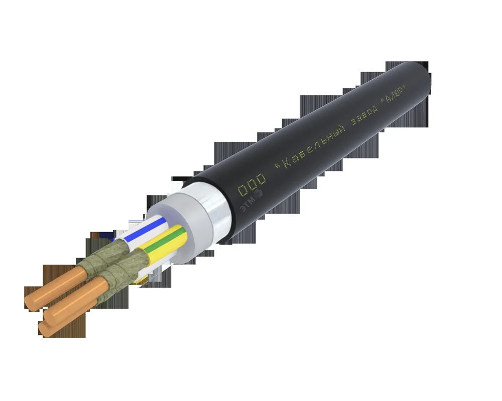 Кабель силовой ВВГЭанг(А)-FRLS 3х1.5 ок(N.PE)-1 Ч. бар