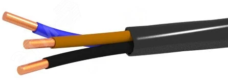 Кабель силовой ВВГнг(А)-LS 3х4,0 ок (N, РЕ)-1 ТРТС