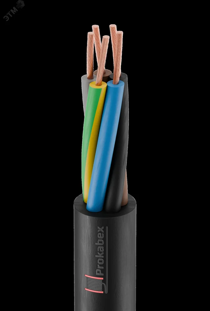 Кабель силовой КГВВнг(A)-LS 5х6(N,PE) 220/380-3   ТРТС