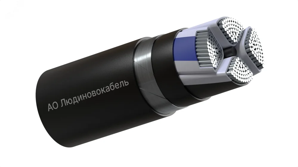 Кабель силовой АВБШв 4х150 (мс) (N)-1 многопроволочный