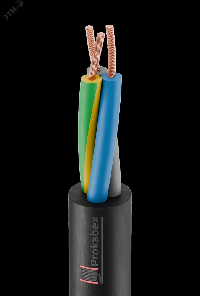 Кабель силовой КГВВнг(A)-LS 3х4(N,PE) 380/660-2ТРТС