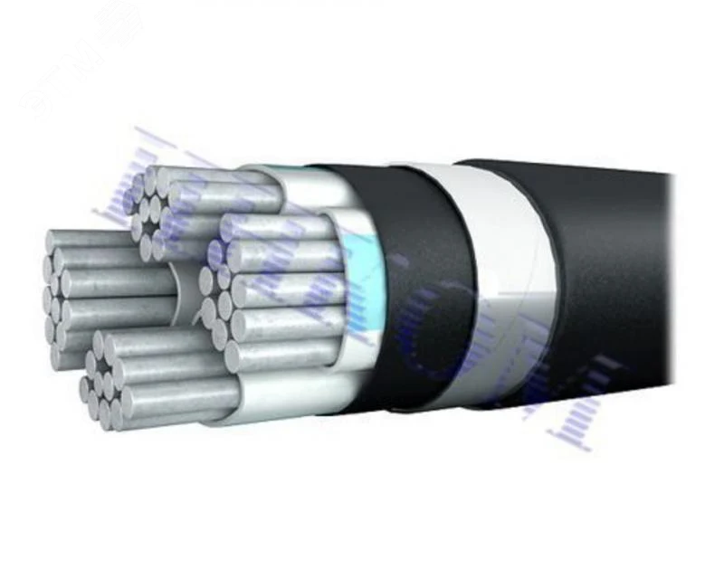 Кабель силовой АВБШвнг(А)-LS 4х95,0 мс (N) - 1 ТРТС